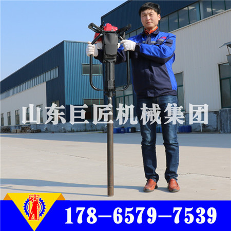 华夏巨匠QTZ型便携式取土钻机 多用途土壤取样汽油钻