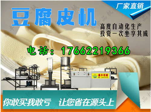 铜陵豆腐皮机械 豆腐皮机生产线 小型豆腐皮机器