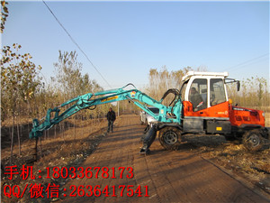 电线杆挖坑机代理商 挖坑机械价格 挖掘机挖坑机