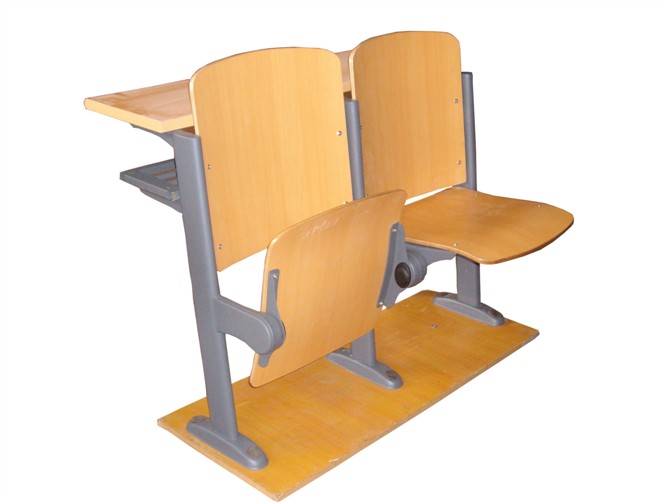 河北厂家定制多媒体课桌椅|连排课桌椅