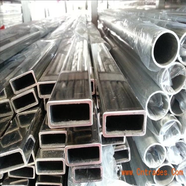 广东佛山生产304不锈钢矩形管玫瑰金厂批价 120x60x1.1 
