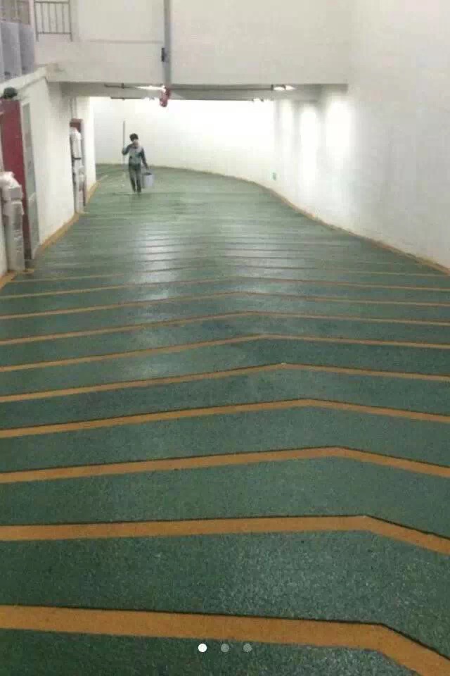 彩色防滑无震动汽车坡道专业南京施工公司