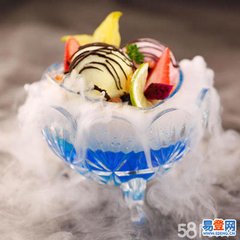 【冒烟冰淇淋加盟】冰淇淋冷饮加盟费/液氮冰激凌