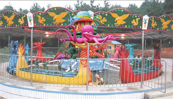 许昌创艺公园受欢迎群龙闹海游艺设施经典龙造型厂家