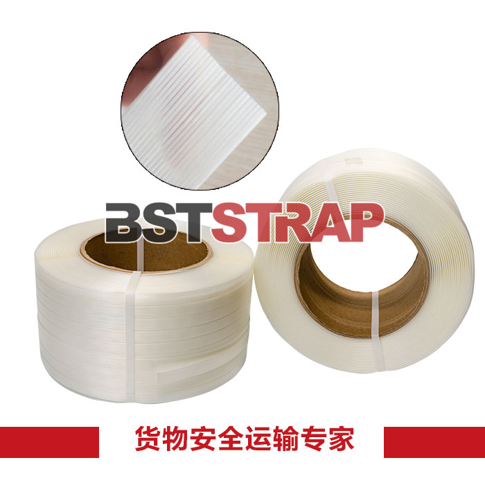 BSTSTRAP32mm聚酯复合型打包带 柔性捆绑带 纤维捆绑带