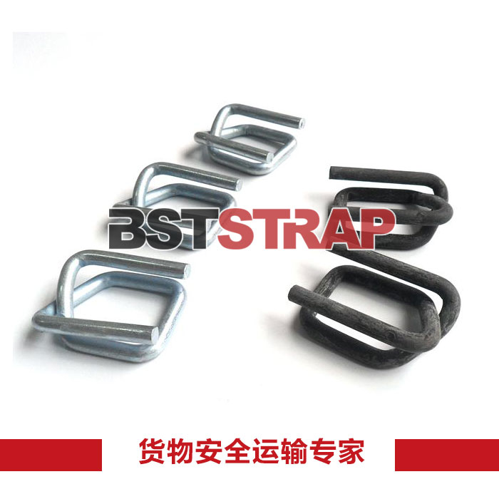 BSTSTRAP优质25mm钢丝打包扣 回形打包扣 镀锌打包扣