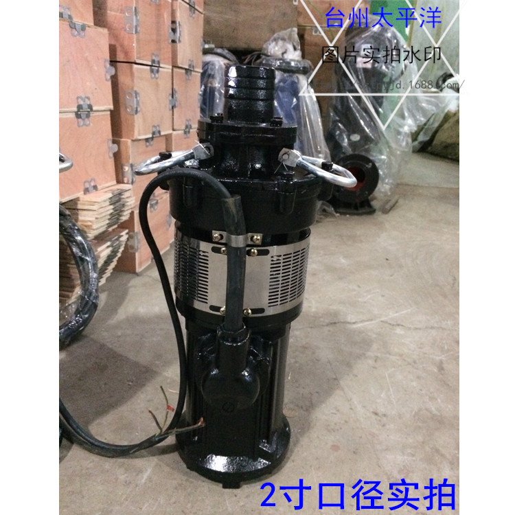 QY油浸式潜水泵 大流量灌溉充油式高扬程水泵380V
