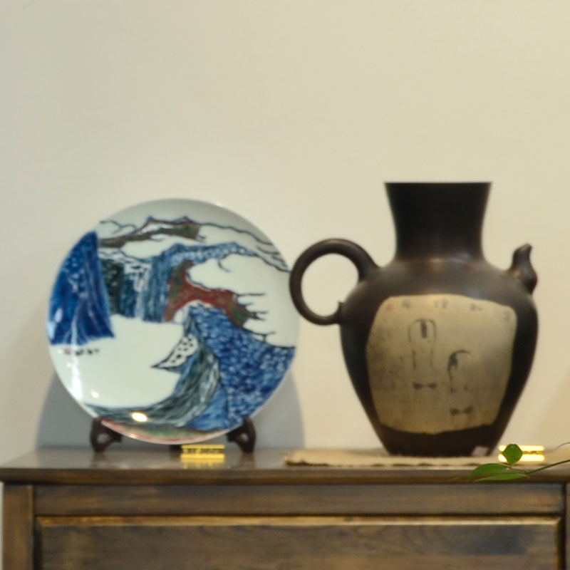 创意复古花瓶定制礼品瓷功夫茶具