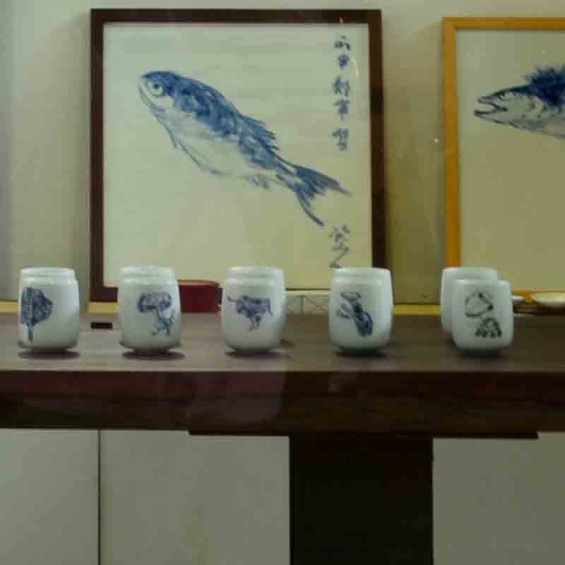 小清新陶瓷茶具景德镇陶瓷定制餐具茶具酒具灯具DIY