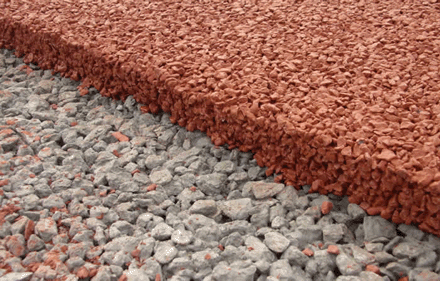 河南彩色胶粘石路面 邓州市艺术透水地坪材料