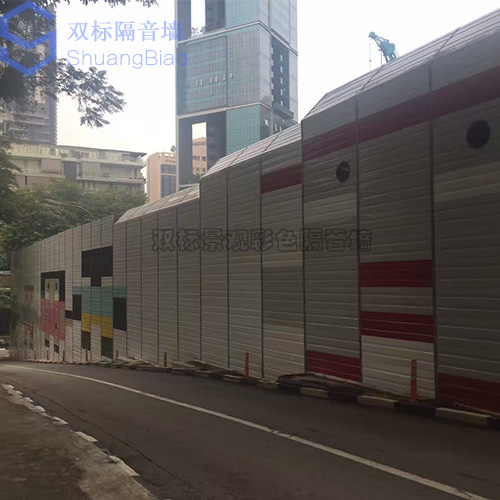河北金标提供北京通州小区隔音墙项目安装