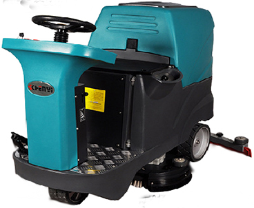 驾驶式电动多功能三刷洗地机电瓶式刷地机洗地车环卫物业