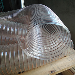 聚氨酯软管厂家直销优质正品加强透明钢丝管排风除尘输送