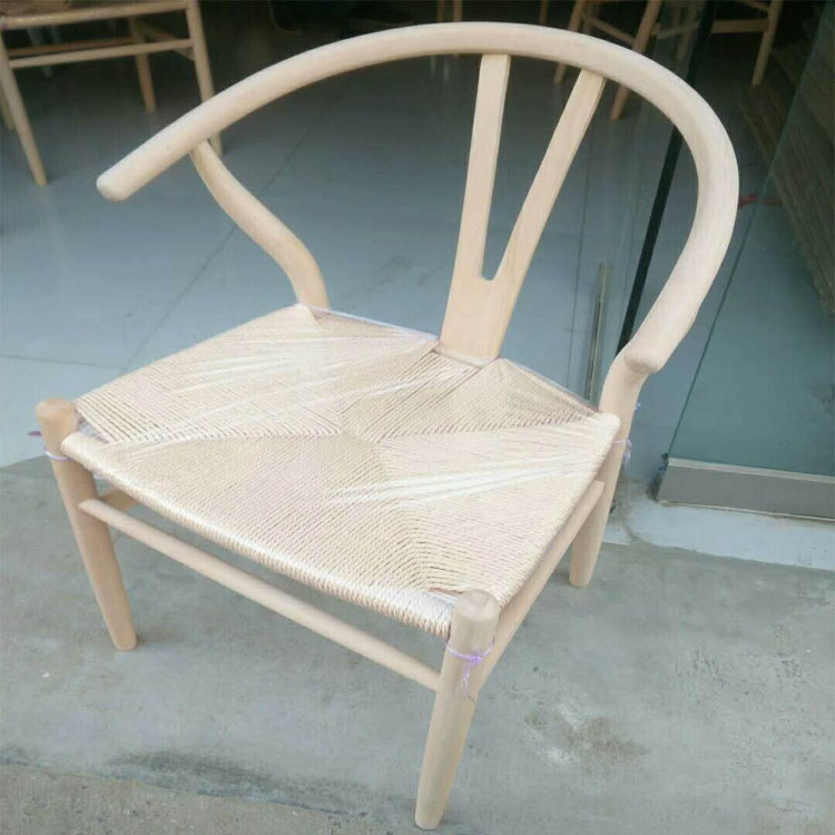 供应实木桌椅白茬欧式实木圈椅Y椅白茬休闲餐饮桌椅