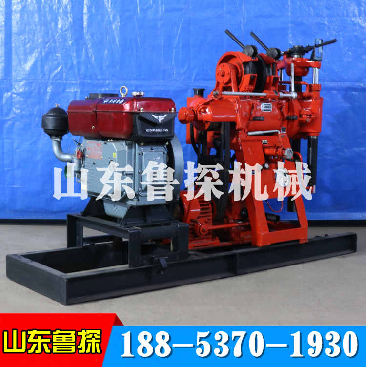 XY-200型液压岩心钻机地质钻探机液压水井钻机