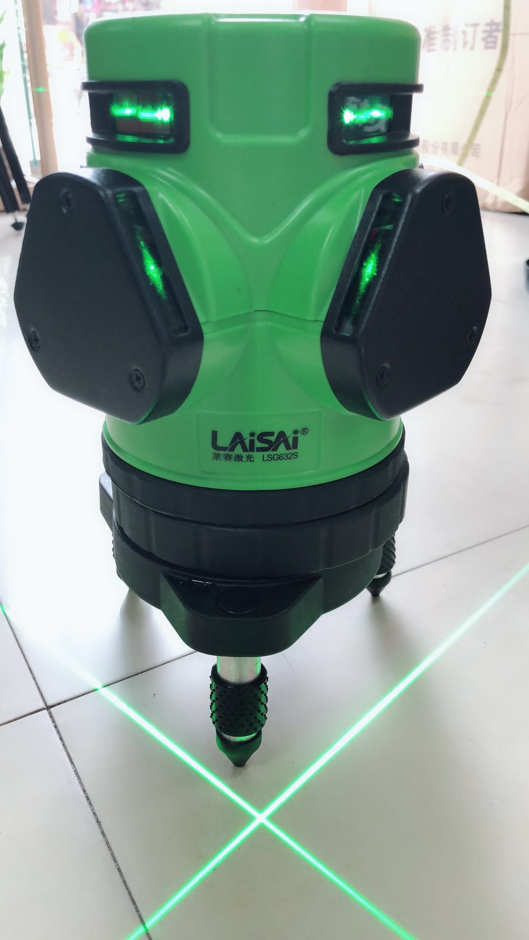 莱赛4线激光水平仪绿光高精度自动打线LD蓝光红外投线