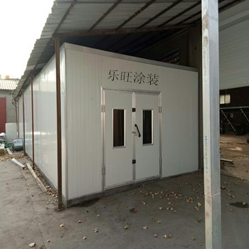 银川贺兰县厂家推荐铁门高温烤漆房 红外线汽车烤漆房