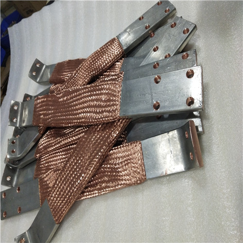 软母排T2紫铜箔导电软连接一体化焊接