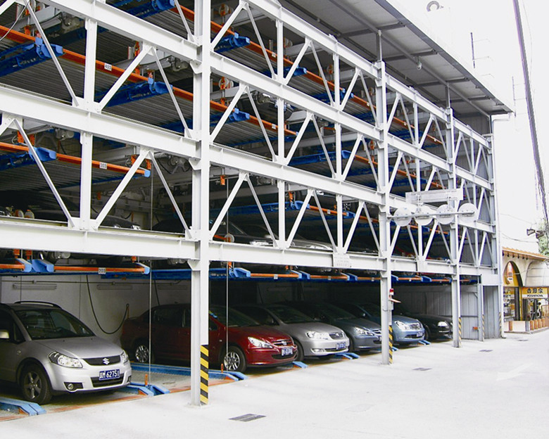 厂家直营地上1-6层多层式升降横移式停车设备/机械车