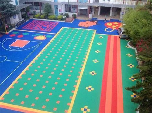 贵州拼装悬浮地板河北篮球场拼装地板厂家