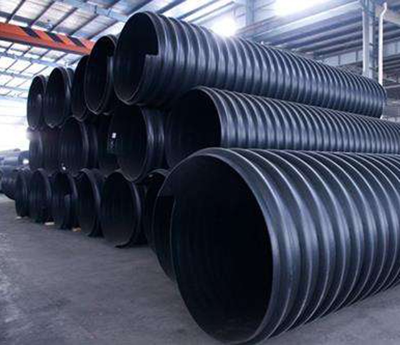 江苏厂家供应HDPE塑钢缠绕管