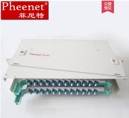 菲尼特odf光纤配线架作用24口六类配线架24口网络