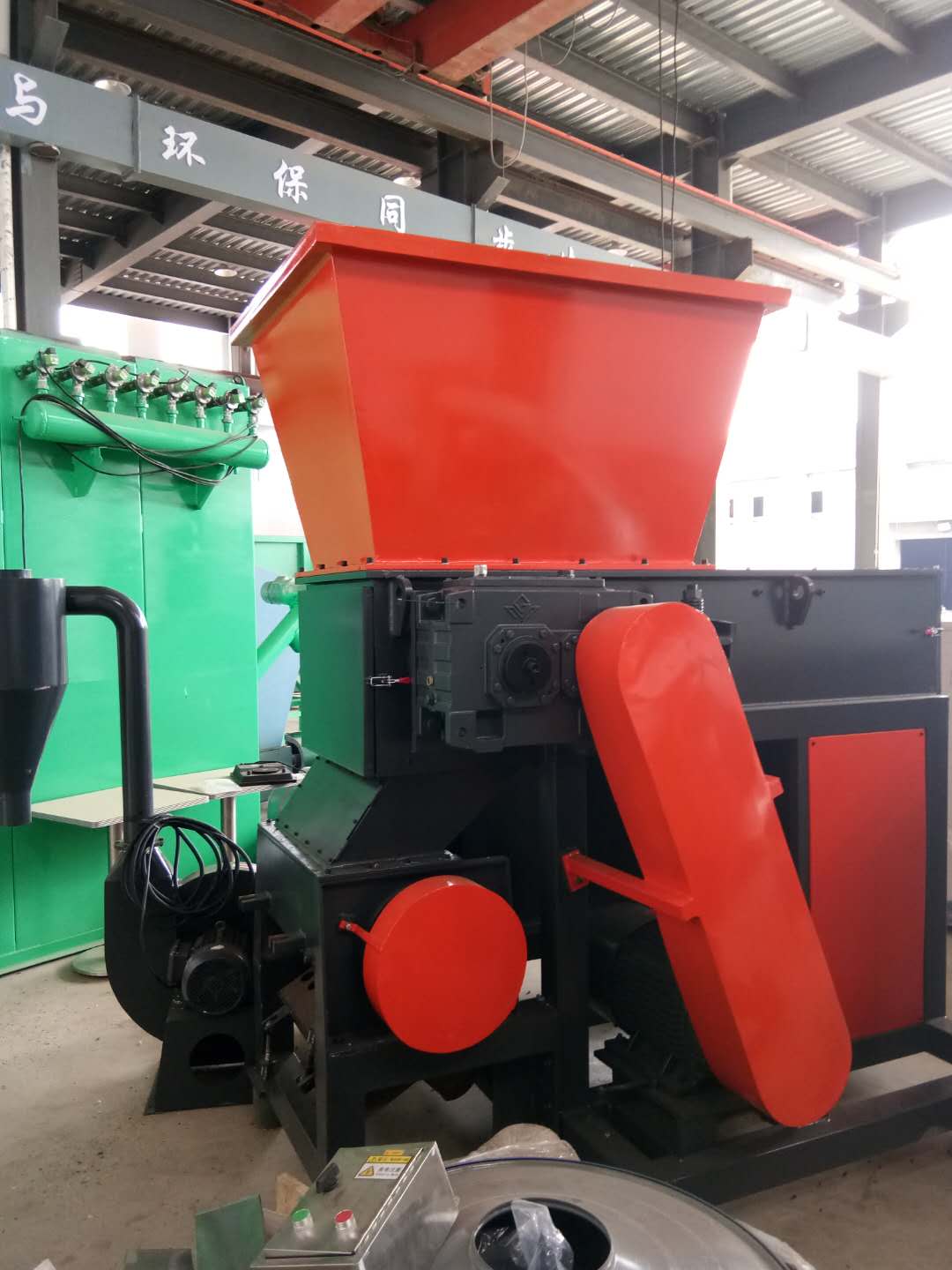 锦州厚壁PE管材回收处理的单轴粉碎机