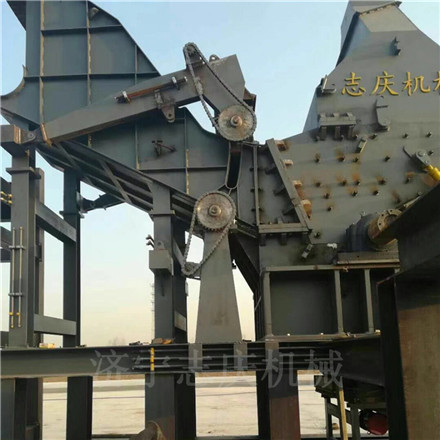 山东志庆机械生产废钢破碎机 汽车机壳破碎机630设备