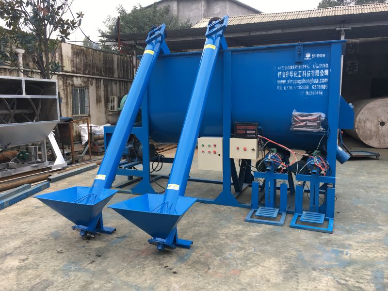 黑龙江省A8-5吨型全自动双电动上料、出料计量搅拌机