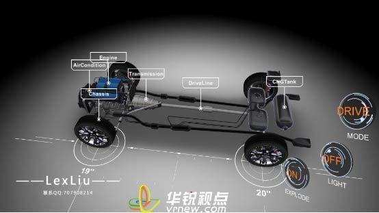 虚拟现实内容开发,VR全景观车体验,北京华锐视点