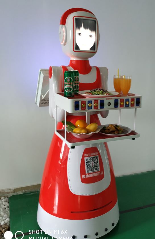 餐厅智能传菜服务机器人