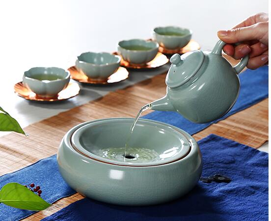 陶瓷西餐盘定制,鎏金鎏银陶瓷茶具,陶瓷茶叶罐,陶瓷盘