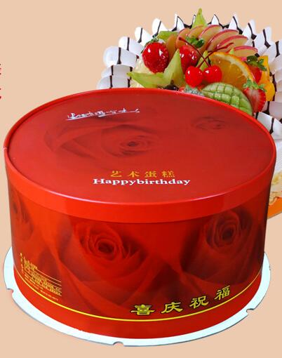 东莞蛋糕盒批发价格 圆型蛋糕定制 透明蛋糕盒生产厂家