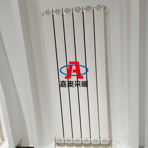 工程采暖串片铜铝复合散热器柱翼型暖气片生产加工