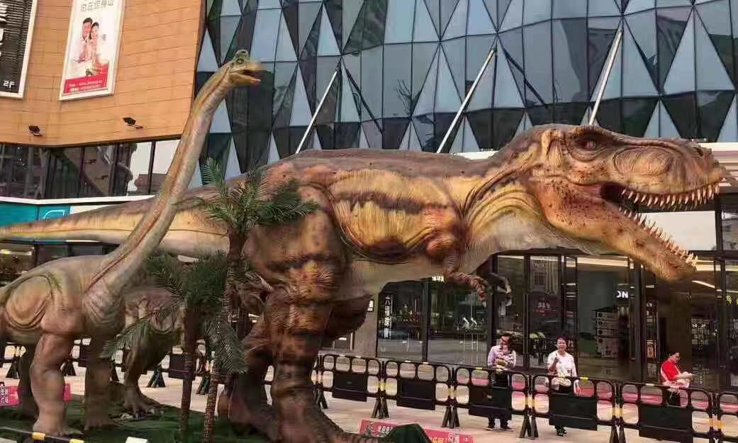 广东梅州恐龙出租房地产活动道具仿真恐龙展厂家供应