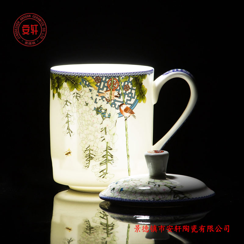 景德镇陶瓷茶杯礼品杯价格