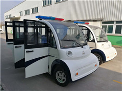 新款全封闭电动巡逻车_武汉保安、物业、小区巡逻电动车