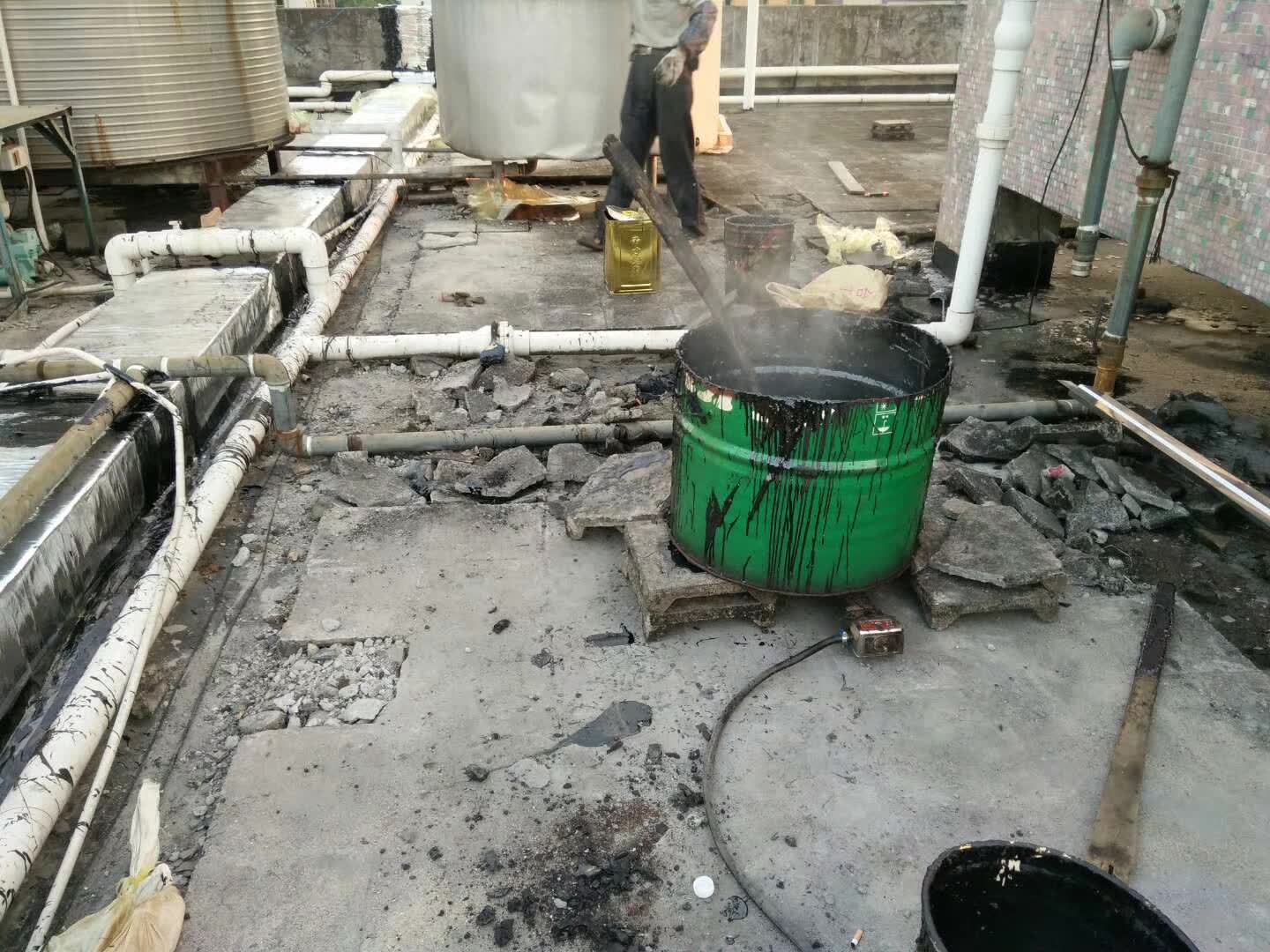 惠州市厂房防水补漏施工-天面防水-楼面裂缝-屋顶补漏