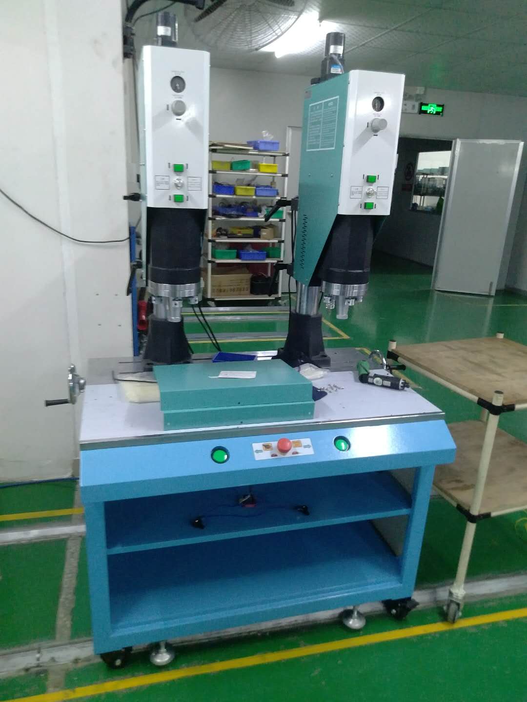 供应青岛久隆JL-3500W双工位超声波焊接机
