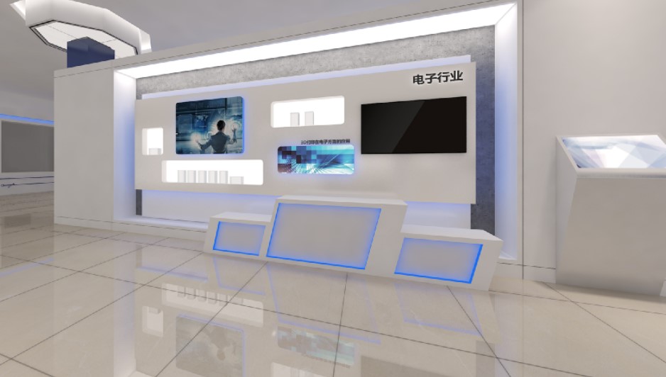 多媒体展厅设计数字展厅施工企业展馆策划展柜制作