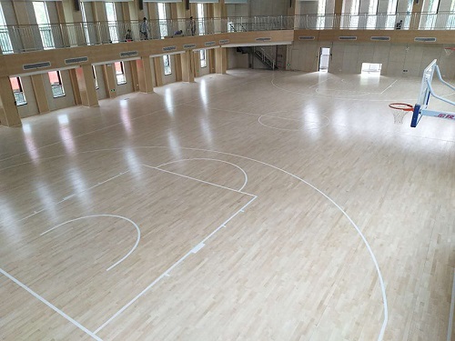 昊康篮球馆运动木地板