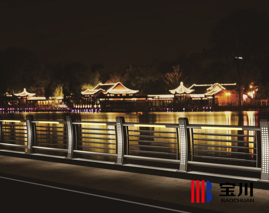 重庆桥梁防护栏杆,桥梁防撞护栏厂家,防护栏,宝川