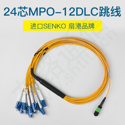 24芯MPO-LC单模G657A进口MPO主干光缆