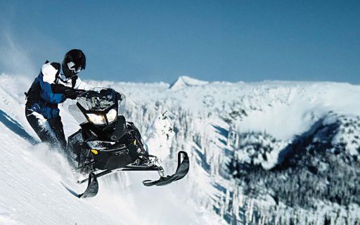 雪地驾驭游乐设备 国产雪地摩托车