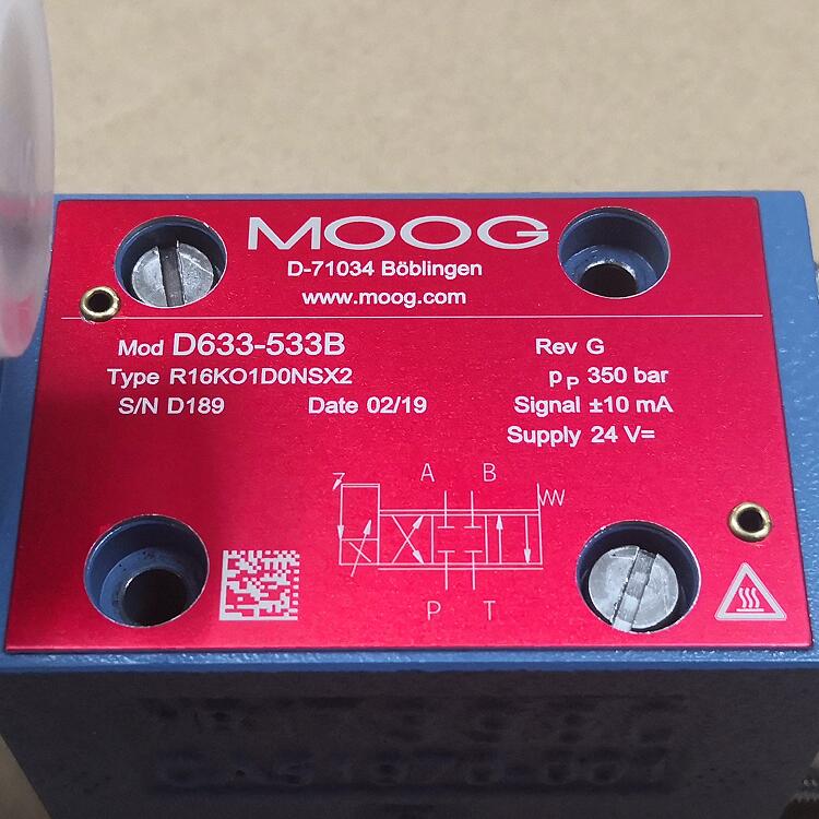 D633-533B/Moog/穆格/伺服阀