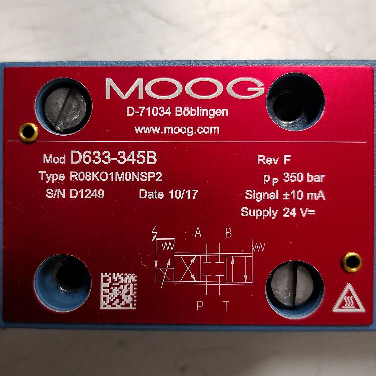 D633-345B/Moog/穆格/伺服阀