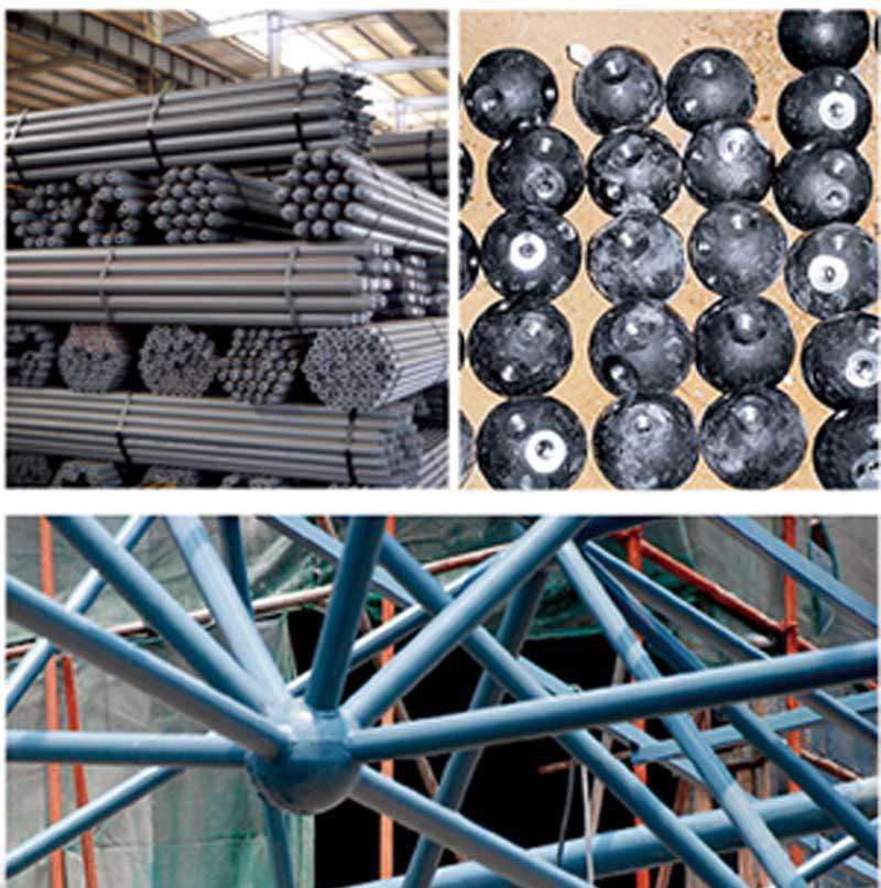 河北省保定市网架公司-保定市网架加工厂-保定市螺栓球