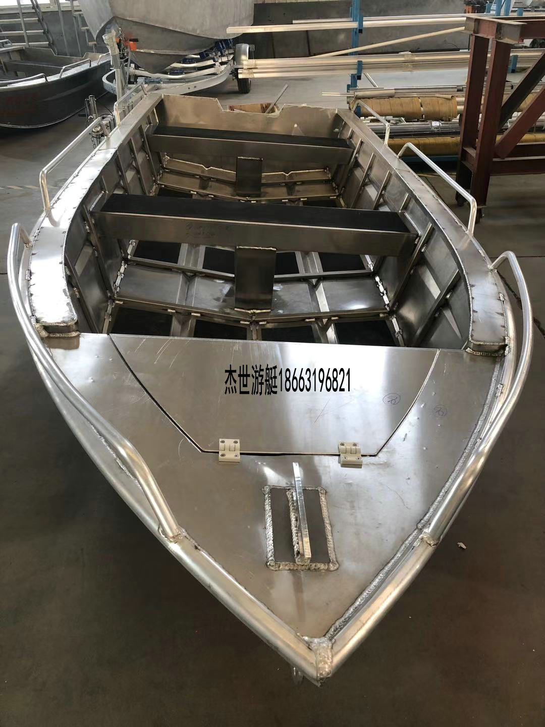 5.2米铝合金快艇钓鱼船工作艇