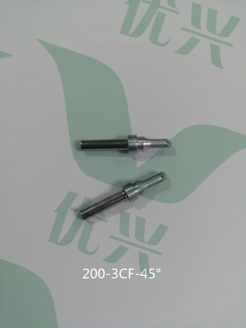 200-3CF-45°压敏自动焊锡机烙铁头
