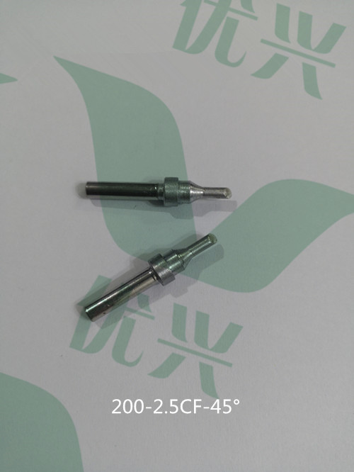 200-2.5BCF-45°马达压敏自动焊锡机烙铁头